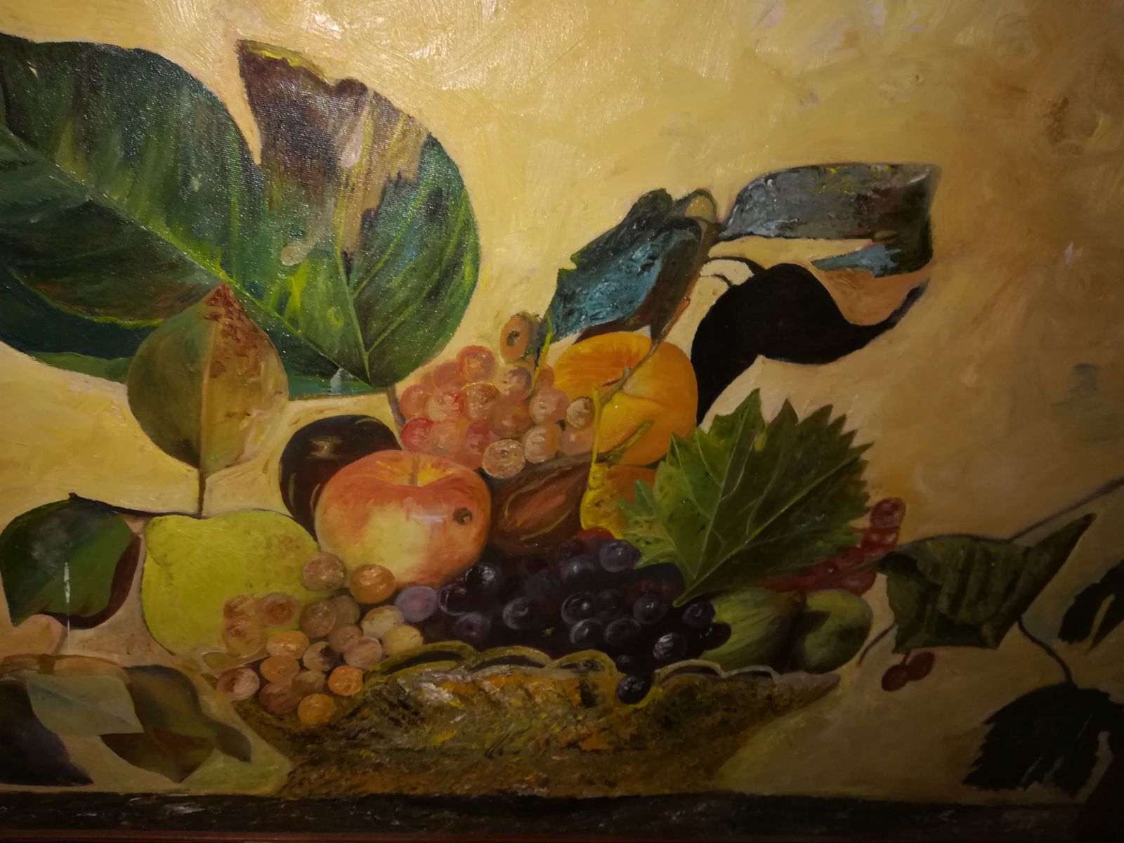 BODEGON CLASICO AL OLEO